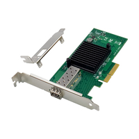 10G Netzwerkkarte X520-SR1 PCIe X4 X8 Einzelner Optischer Anschluss 10G SFP+ Server Glasfaser-Netzwerkkarte 82599EN