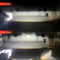 Nouveauté P93 Phares à LED à trois lasers 80W Haute puissance Lentille de projecteur Bi-LED