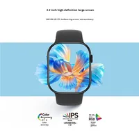 Montre connectée Huaqiangbei Watch10 Nouveau modèle S11 Alipay NFC pour appels, sport, boîtier en alliage de titane, navigation GPS, étanche