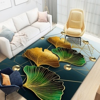 Tapis géométrique moderne sur mesure 120x180 cm en polyester, accessoires de maison simples pour chambre et cuisine, tapis fabriqué à la machine