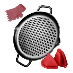 Poêle à griller en fonte pré-culottée robuste, <span class=keywords><strong>prix</strong></span> d'usine, pour cuisinière, four, barbecue intérieur et extérieur - Product Image 3