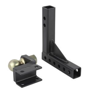 Support de boule d'<span class=keywords><strong>attelage</strong></span> en aluminium réglable de qualité supérieure - Remplacement OEM durable pour <span class=keywords><strong>crochet</strong></span> d'<span class=keywords><strong>attelage</strong></span> de remorque - Product Image 2