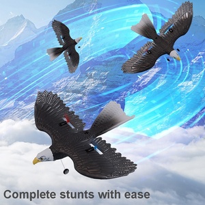 Avion <span class=keywords><strong>de</strong></span> planeur télécommandé RC Aigle Avion jouet 2.5CH en mousse radiocommandé Aigle volant Avion jouet pour les jeux aquatiques, terrestres et aériens - Product Image 2