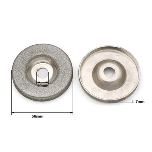 1 pièce Disque de meulage diamanté 56 mm, grain 180/320/600, pour meuleuse circulaire, affûteur de pierre, disque de coupe, accessoires pour outils rotatifs - Product Image 6