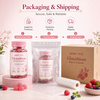 Gummies éclaircissantes à marque privée OEM, suppléments de collagène et L-Glutathion, Gummies de collagène et L-Glutathion
