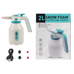 Sản Phẩm Mới 2L Điện Bọt Phun Bền PE Nhựa Chống Nổ Pin Powered Cầm Tay Làm Sạch Công Cụ Điện Bọt Nồi - Product Image 4