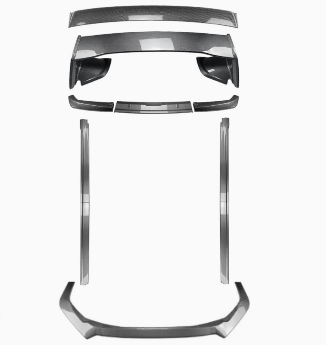 WRX STI VB [Alerón Trasero] Juego Completo Fibra de Carbono [2022+]