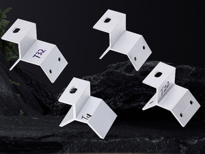 CORIGY énergie renouvelable PV support photovoltaïque aluminium anodisé <span class=keywords><strong>panneau</strong></span> solaire montage pince métallique <span class=keywords><strong>sur</strong></span> toit en étain trapézoïdal - Product Image 2