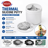 Colle adhésive thermique conductrice en silicone blanc NDST 2W/m.K (non durcissante) – Mastic d'interface thermique électronique pour CPU