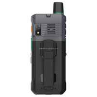 Terminal portátil resistente y económico con Android 12, pantalla impermeable de 2.4 pulgadas, walkie talkie, teclado PDA y función Pulsar para Hablar.