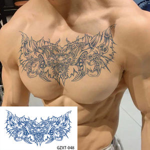 Tatuajes Temporales Impermeables y Respetuosos con el Medio Ambiente <span class=keywords><strong>para</strong></span> <span class=keywords><strong>Hombres</strong></span> y Mujeres Tatuajes <span class=keywords><strong>de</strong></span> <span class=keywords><strong>Pecho</strong></span> y Espalda <span class=keywords><strong>de</strong></span> Larga Duración - Product Image 2