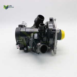 Boîtier de thermostat Assy <span class=keywords><strong>pompe</strong></span> à <span class=keywords><strong>eau</strong></span> pour Audi VW 1.8T 2.0T EA888 Gen3 06L121111H 06L121111G A3 A4 A6 VW <span class=keywords><strong>Golf</strong></span> Passat Seat Faw voiture - Product Image 2