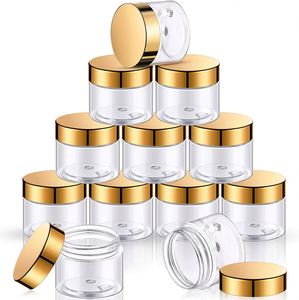 Embalagens de Luxo para Cosméticos: Potes e Frascos Foscos de Plástico/Vidro de 1oz, 2oz, 3oz, 4oz com Tampa Prateada - Product Image 3
