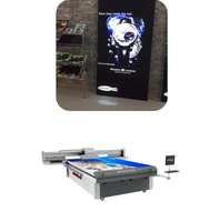 SPRINTER Printer Flatbed UV industri mesin cetak Inkjet Digital untuk Label Logo kristal sarung kulit
