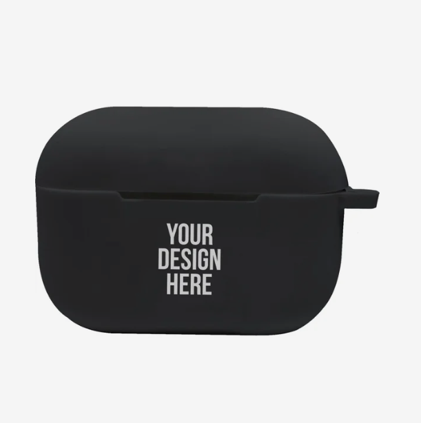 Wholesale Custom Logo Promo Silicone Protective Cover Case for Earbuds Charging Portable Travel Gift Shockproof