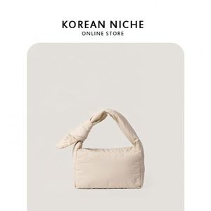 Factory Wholesale Trendy Ladies Puff Bag Soft Cotton Nylon Simple Handbag Logo Customized Hand Bag Women Mini Puff Bag - Product Image 3