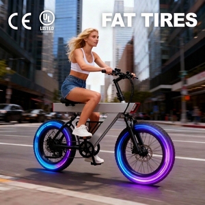 Bicicleta Eléctrica de Montaña con Llantas Gruesas, Original de Fábrica China, Batería de Litio de 48V, Alta Velocidad, Todoterreno, 20 Pulgadas, Q1 Q3 Q3 - Product Image 1