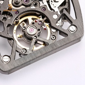 Miyota 8215 sửa đổi tùy chỉnh lớn bánh đà hình thùng rỗng phong trào tự động tonneau đồng hồ phong trào nhà sản xuất - Product Image 2