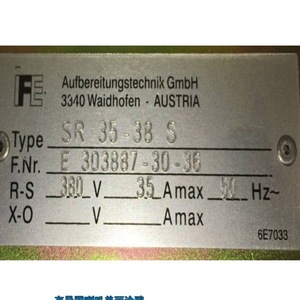 Rahmann El6m 385125 125 2f Régulateur de tension électrique en métal pour usage industriel - Product Image 3