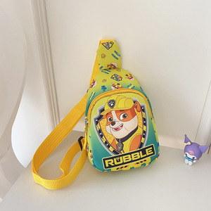 Sac messager et porte-monnaie en nylon à motif de personnage de dessin animé tendance pour enfants avec fermeture éclair pour garçons et filles - Product Image 3