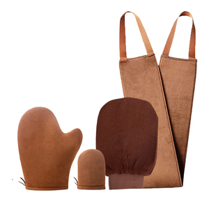 Ensemble de 4 gants autobronzants avec mini applicateur de bronzage personnalisé - Product Image 2