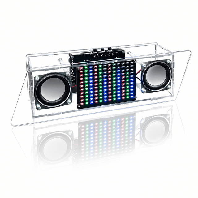 Speaker DIY Kit Spectrum Rhythm LED Solder Practice Module