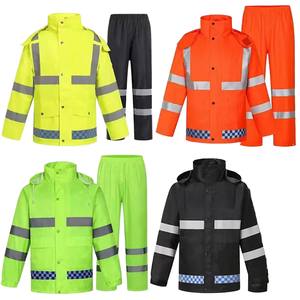 Sweat-shirts à capuche d'uniforme d'équipe haute visibilité, manches longues, sweat-shirt de sécurité, logo personnalisé, nom avec bandes réfléchissantes - Product Image 2