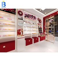 Usine directe Boutique vitrine beauté étagères salon présentoir réception cosmétiques et soins de la peau vitrine