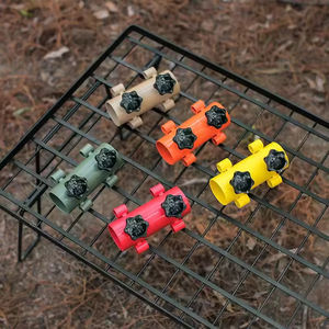 Accessoires de tente de camping en métal durable pour l'extérieur : Support de tige, Piquet de sol, Marteau, Clip, Fixateur de tige télescopique pour auvent - Product Image 4