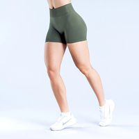 PASUXI Vente en gros de vêtements de sport élastiques pour femmes, shorts de yoga, séchage rapide, shorts de sport hautement élastiques, respirants, taille basse, ajustés