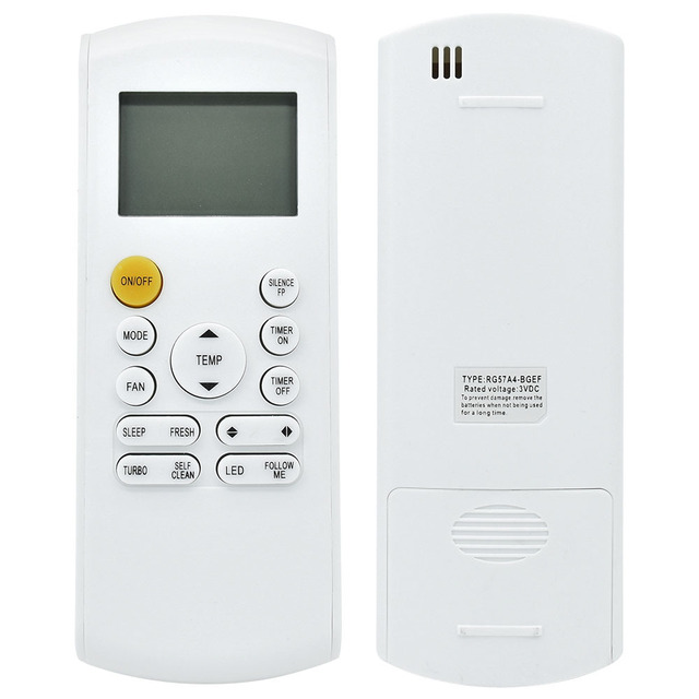 Universal AC Remote Control RG57A4/BGEF for Midea Air Conditioner RG57B/BGE RG57A/BGE RG57A6/BGEF RG57A7/BGEF RG57A2/BGEF