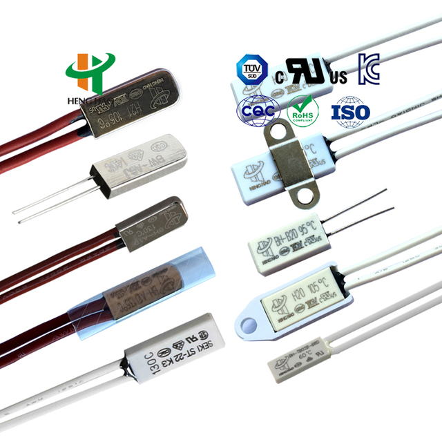 250V 16A 20A large current thermal protector ksd9700 high current temperature protection switch 50-150 degree centigrade