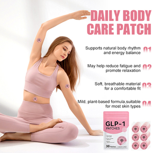 Özel Logo Yamaları Enerji GLP 1 Kilo Verme Bitkisel Zayıflama Yaması Besin Emilim Pedleri GLP-1 Vücut Bakımı Yaması - Product Image 5