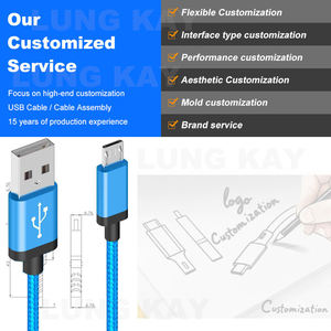 Cable Micro USB de 1M 2M 3M, Cable USB a Micro 2.0 con Trenzado de Nailon, Transferencia de Datos a 480Mbps, Cables V8, Cable de Carga de 12W para Adaptador y Cargador - Product Image 4