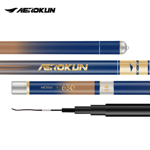 AEROKUN OEM/ODM <span class=keywords><strong>Canne</strong></span> <span class=keywords><strong>à</strong></span> <span class=keywords><strong>pêche</strong></span> télescopique en fibre de carbone <span class=keywords><strong>à</strong></span> main super légère de Taiwan vente en gros - Product Image 3