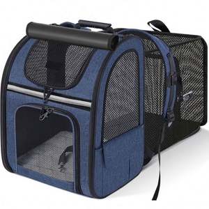 Durable Expandable Pet Dog Weekender Backpack Breathable Portable Bag Pet <b>Cat</b> Dog Legs Out Front Backpack <b>Cages</b> Carrier Travel - Product Image 1