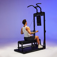 INNODIGYM L11 Appareil de musculation multifonctionnel à câbles en acier au carbone pour les bras, les jambes et le dos - Équipement de gym complet