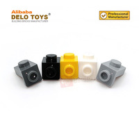 DELO TOYS Briques de construction en plastique en vrac DIY, pièces détachées pour enfants, briques en ABS 1*1 - 1*1, support 1 X 1 - 1 X 1 (N°36841)
