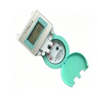 Anti-Corrosion DN15 Prepaid Stainless Steel Valve Controlled Smart Water Meter IC Card Prepayment Dual Display Panel Flow Meters