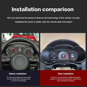 ऑडी ए 3 2014-2020 स्मार्ट डैशबोर्ड पैनल के लिए 12.3 इंच स्पीडोमीटर ओडोमीटर एलसीडी डिजिटल इंस्ट्रूमेंट क्लस्टर वर्चुअल गेज कॉकपिट - Product Image 3