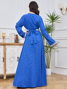 ชุดคลุมมุสลิมสำหรับผู้หญิงชุดเดรสราตรีแฟชั่นหรูหราสำหรับงานปาร์ตี้ - Product Image 4