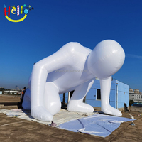 Personnage gonflable géant, homme gonflable, homme gonflable en course, homme gonflable vierge à vendre