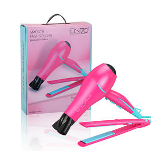 <span class=keywords><strong>ENZO</strong></span> 2025 nouveauté <span class=keywords><strong>prix</strong></span> usine OEM personnalisé 2 en 1 marque privée fer plat sèche-cheveux multi-styler <span class=keywords><strong>lisseur</strong></span> - Product Image 4