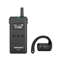 Nuevo Modelo Yarmee, Sistema de Guía Turística Inalámbrico de Oreja Abierta con Doble Comunicación, Largo Alcance, 99 Canales, Receptor y Transmisor para Visitas en Grupo