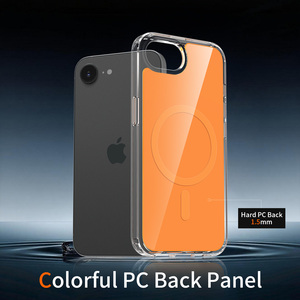 Funda Sanfeng Anti-Rayones Naranja para <span class=keywords><strong>iPhone</strong></span> 17e con Cubierta Trasera de Color Puro, Magnética, a Prueba de Golpes, Personalizada, Venta al Por Mayor - Product Image 6