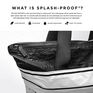 Custom Printed Logo <strong>Recycle</strong> Grocery Tote Large Bulk Reusable Personalized Shopping <strong>Tyvek</strong> Bag Hawaiian - Product Image 4