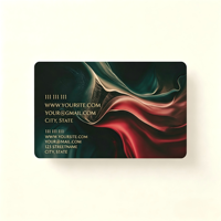 Tarjeta de Visita NFC de Lujo Personalizada, Tarjeta Inteligente RFID con Código QR, Mini Etiqueta con Chip T5577, Resistente al Agua, para Uso Corporativo VIP y Hotelero