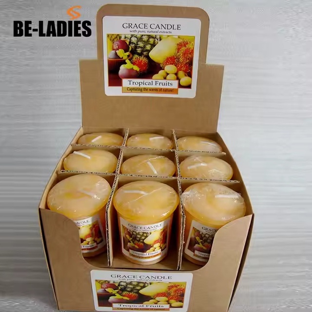China Wholesale Supply Multi-Colored Pillar Aromatherapy Wedding Candle