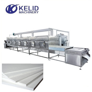 Ligne de production industrielle entièrement automatique de fours de séchage à micro-ondes en acier inoxydable pour le traitement des matériaux isolants de sandwichs - Product Image 5