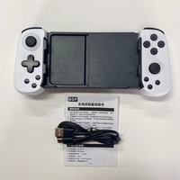 Manette de jeu sans fil D6 BT avec support de téléphone pour PC pour Switch IOS/Android